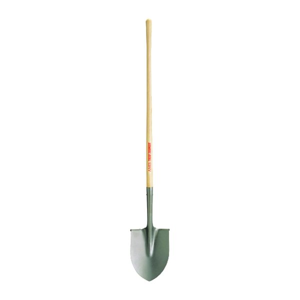 True Temper Razor-Back 59 in Steel Irrigation Shovel, Wood Handle 40104